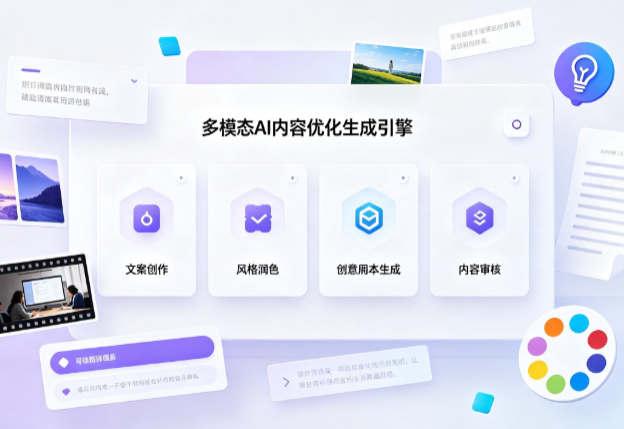 旬邑县AI智能内容优化创新 多模态生成技术丰富数字内容创作生态